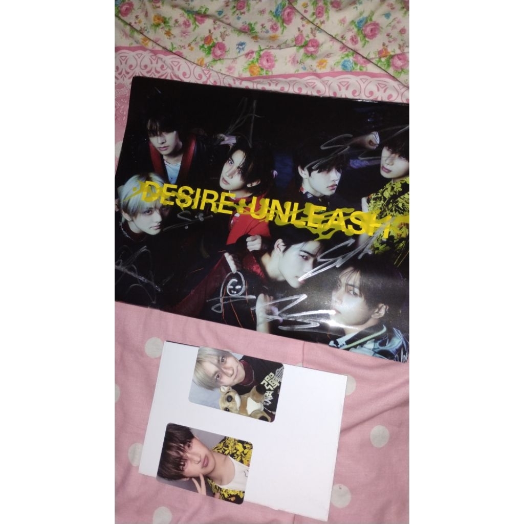 album signed enhypen desire unleash