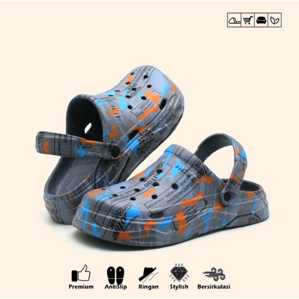 Sandal Wanita Pria Couple Jelly Baim Sandal Cowok Dewasa Import Korean Style Simpel Kekinian
