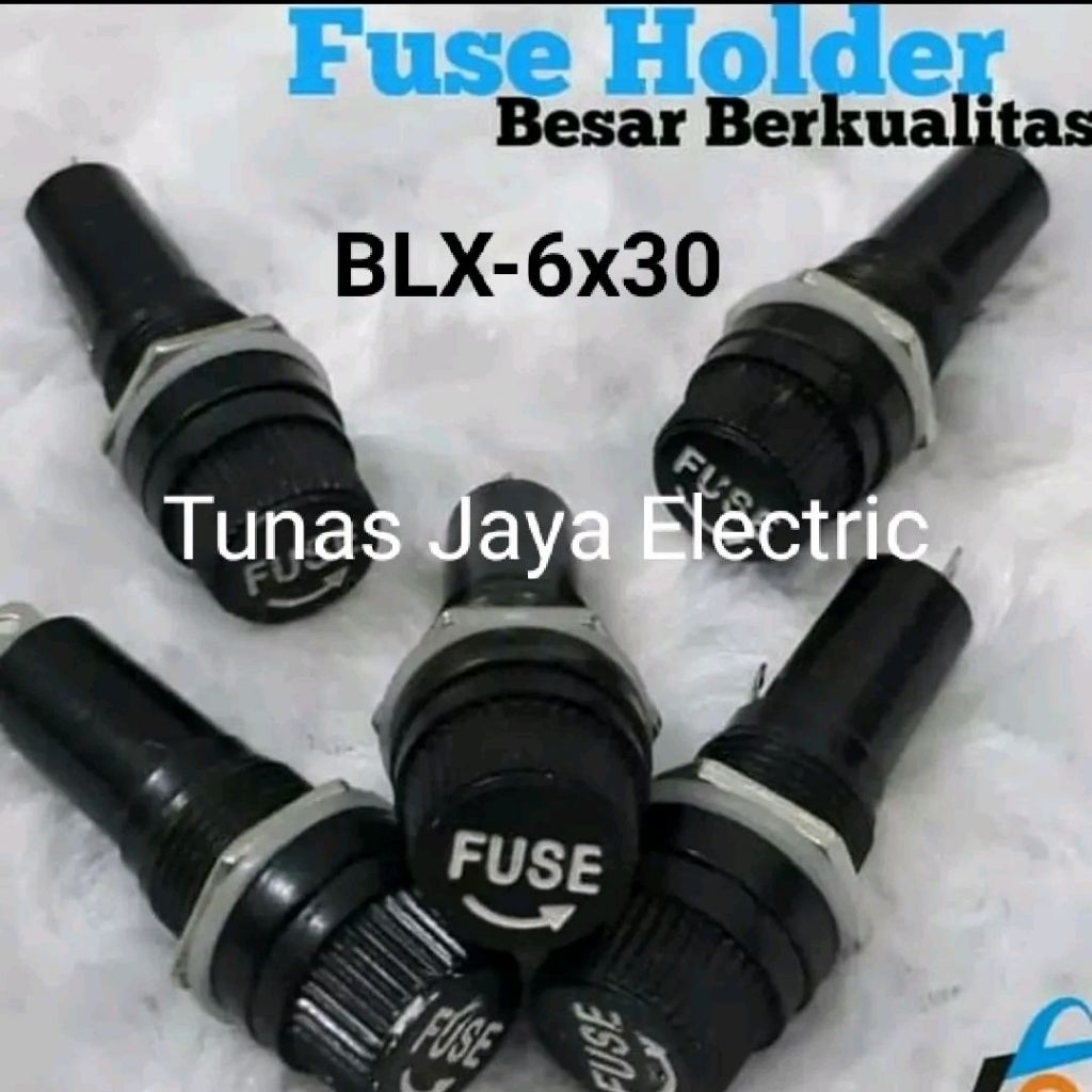 Fuse Holder / Rumah Sekering Kaca Besar FORT