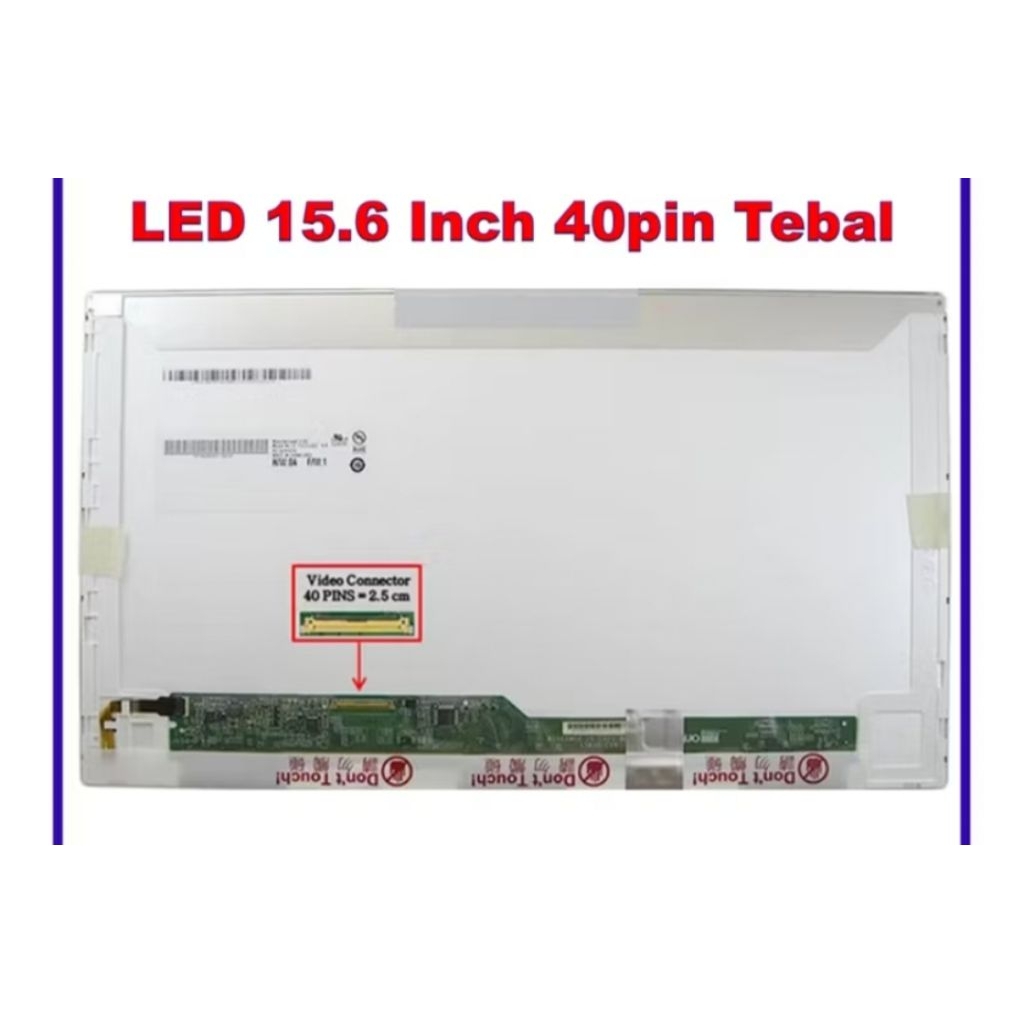 LCD NOTEBOOK TOSHIBA C55 SERIES TEBAL 15.6" 40PIN