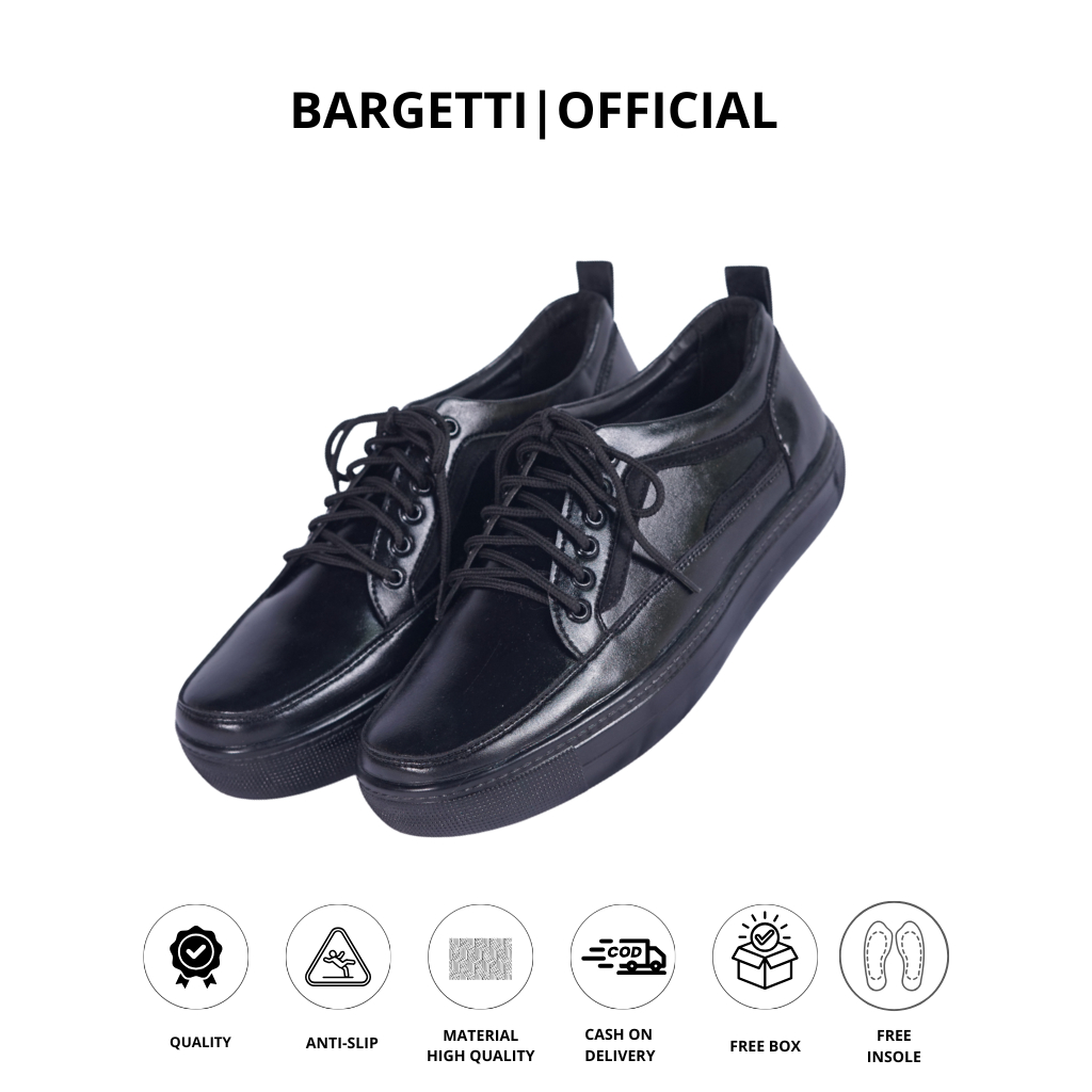 Bargetti Sepatu Pria Formal Casual - Regal Oxford Series