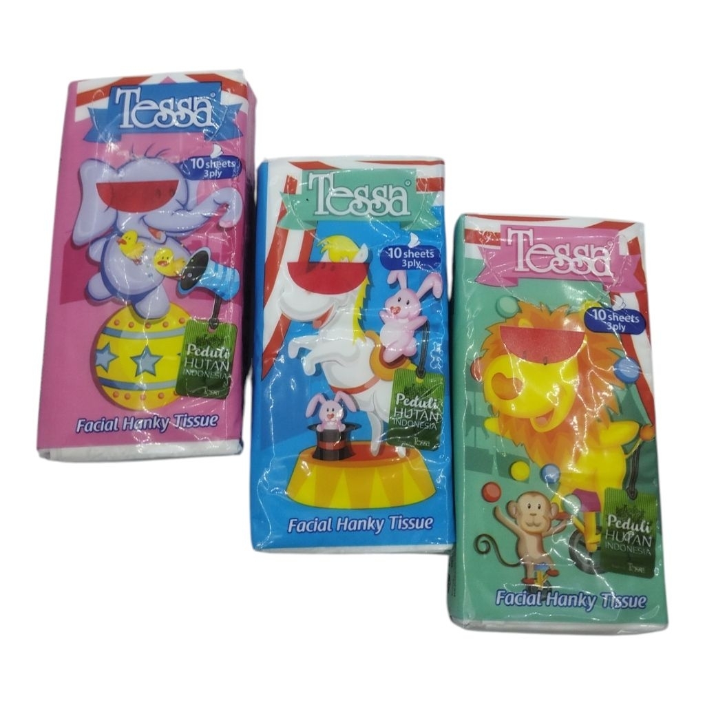 TISU TESSA - TISU WAJAH TESSA KECIL ISI 3