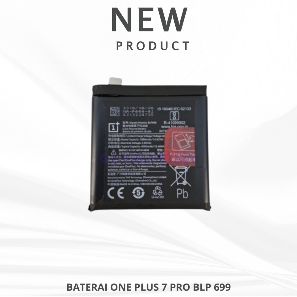 OnePlus Battery Baterai Batere ONEPLUS 7 Pro BLP699 Orignal
