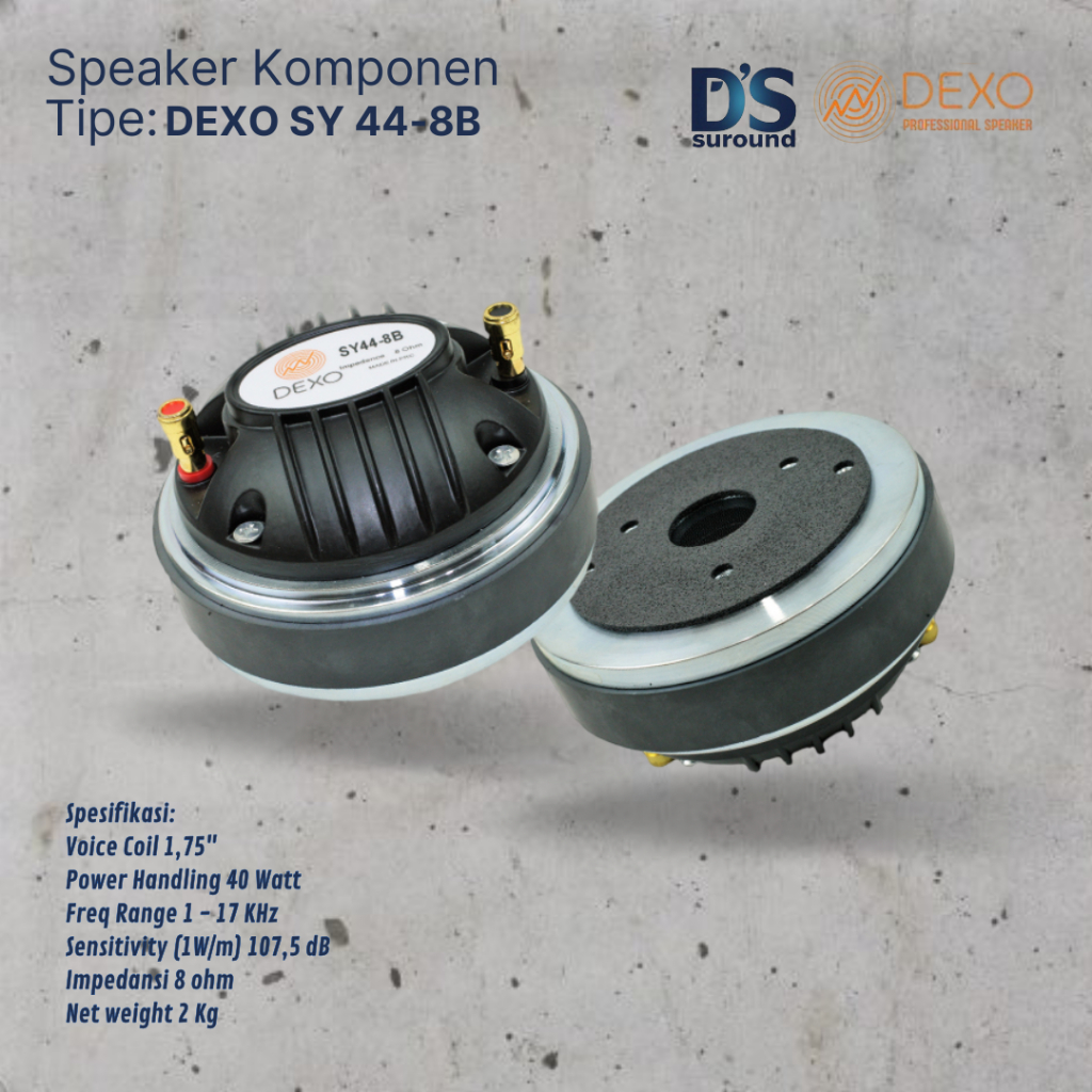 DRIVER TWEETER DEXO SY44-8B