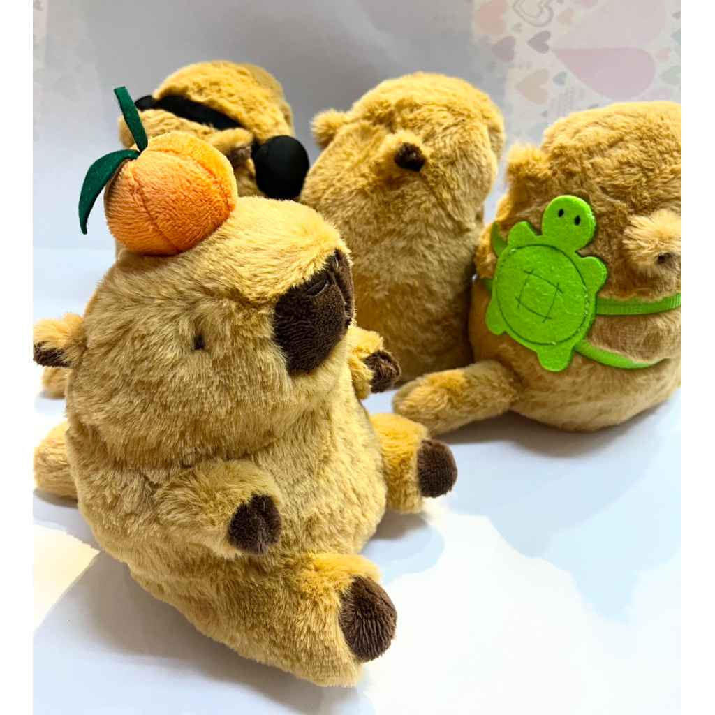 seulgi boneka capybara kapibara animal binatang capibara kapybara coklat lucu tas kura earphone boba