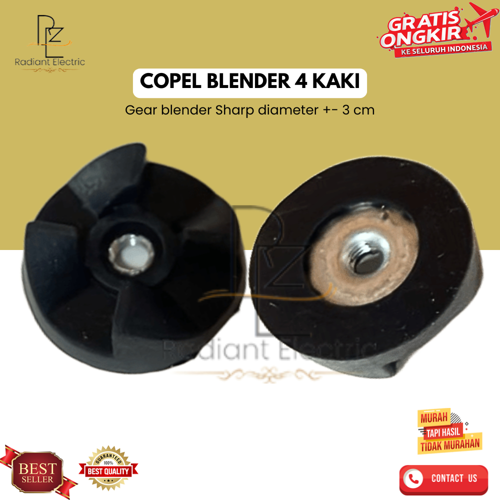 GEAR BLENDER MODEL 4 KAKI SHARP / COPEL BLENDER SHARP