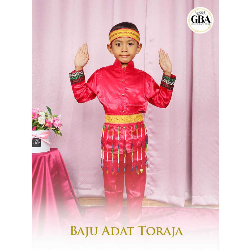 BAJU ADAT TORAJA ANAK LAKI-LAKI