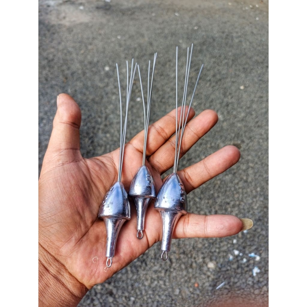 timah jangkar mancing surf fishing