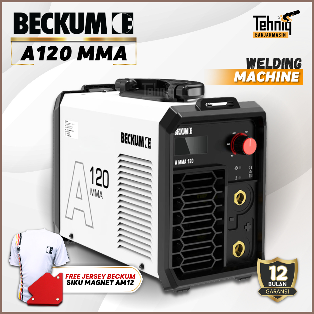 Mesin Las Beckum MMA 120 Welding Machine / Mesin Las Listrik Beckum MMA 120