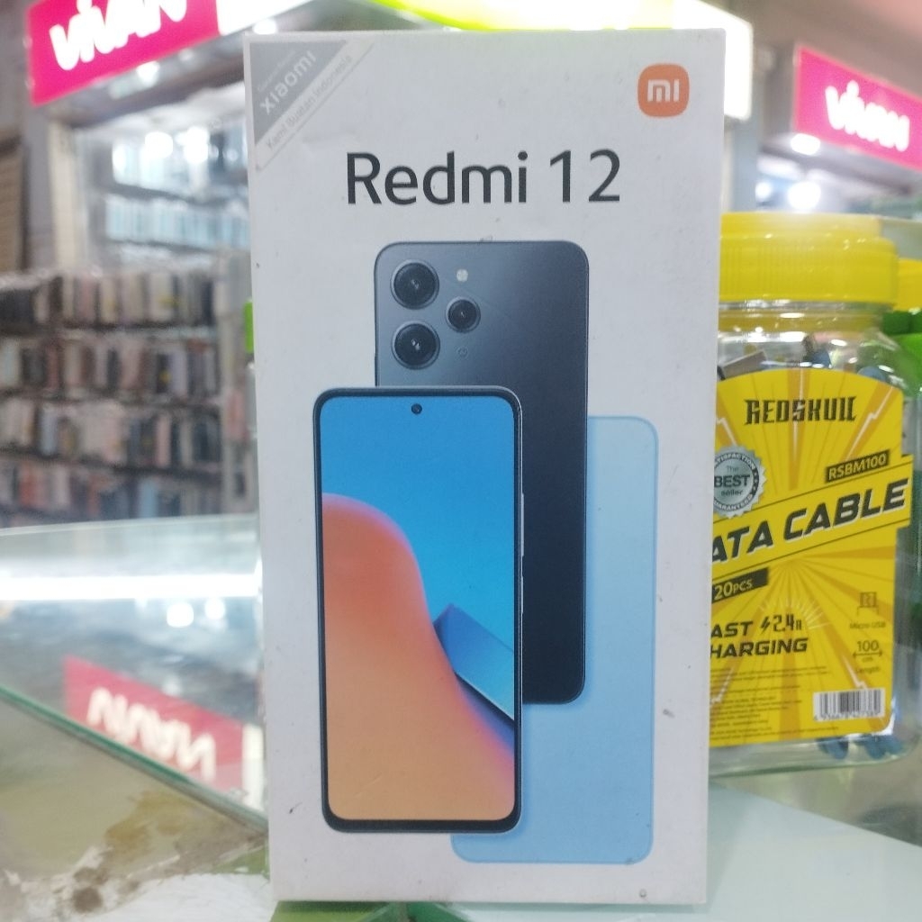 [Bekas] Dus Hp Redmi 12 23053RN02A - Kotak Kardus Lama - Kondisi Sesuai Foto - 0ri9inaI