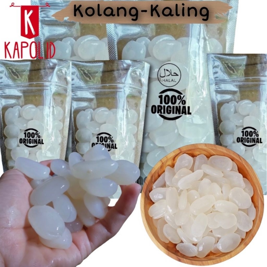 kolang Kaling 1kg kolang Kaling bersih original kenyal lembut cocok bahan manisan minuman