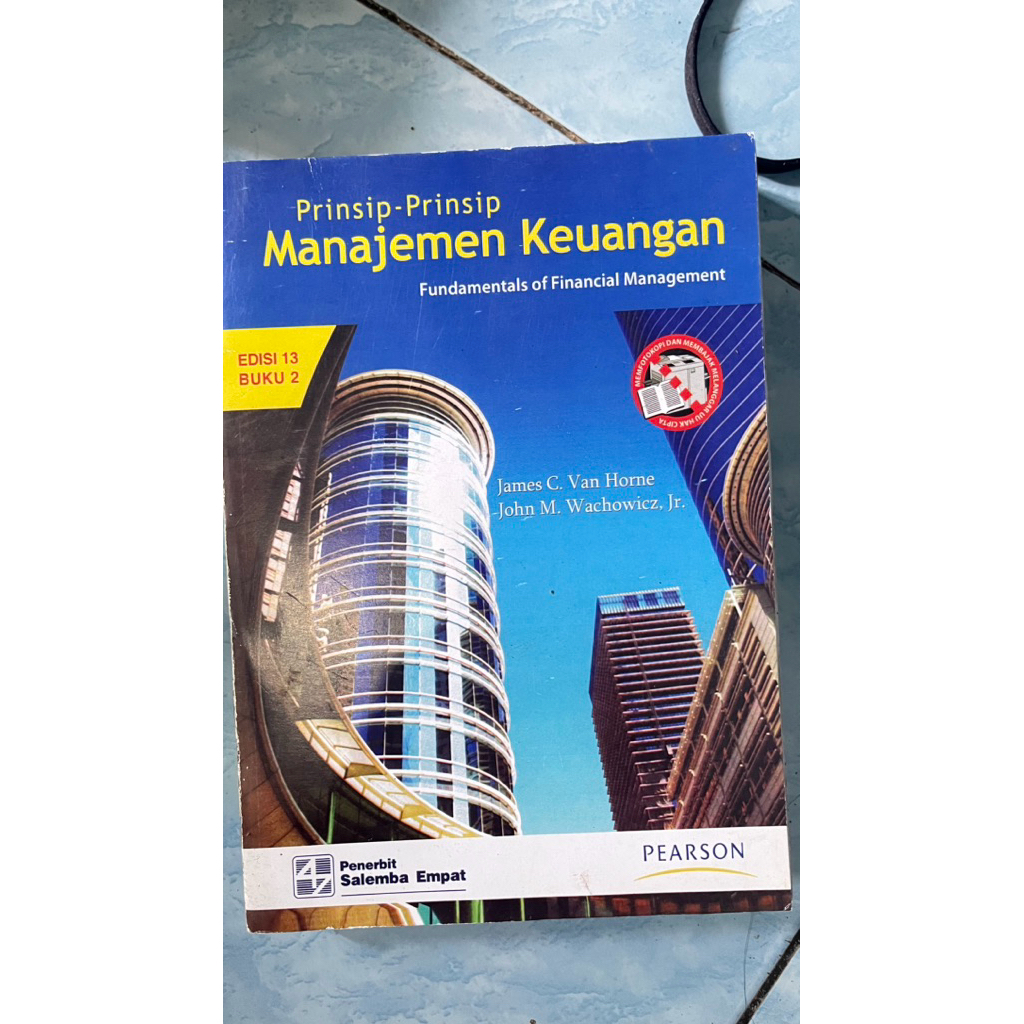 BEKAS ORIGINAL MANAJEMEN KEUANGAN PEARSON