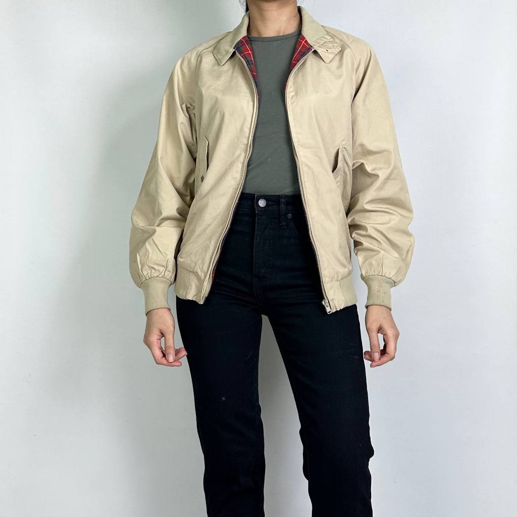 jaket wanita Baracuta size S (seperti baru) 100% original 101225B