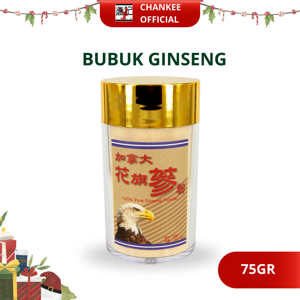 75 gr Ginseng Bubuk Gingseng Canada Yong Sem Premium Asli