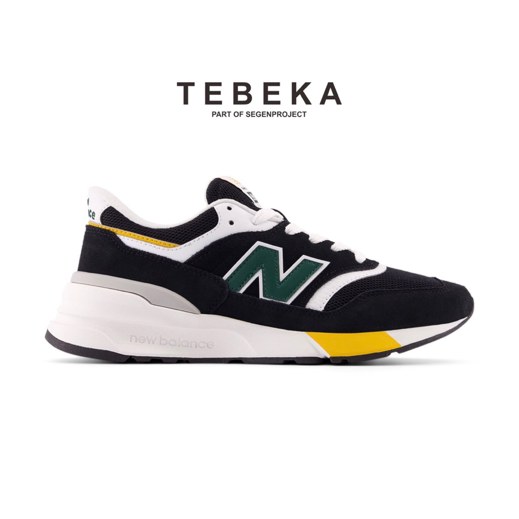 Sneakers NB Classic 997R Unisex U997REC Black White Green Original