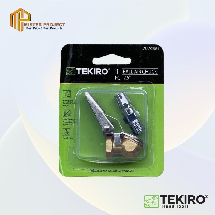 TEKIRO ALAT ISI ANGIN BAN TYPE KEONG / BALL AIR CHUCK 2,5 INCHI