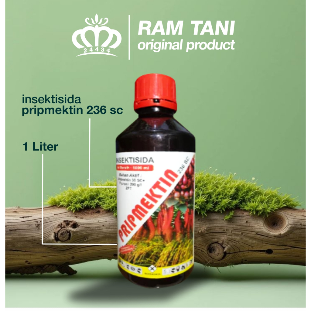 PRIPMEKTIN 1liter INSEKTISIDA ABAMEKTIN PELINDUNG TANAMAN PEMBASMI HAMA AMPUH