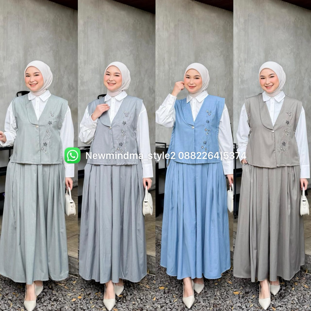 READY SIAP KIRIM TERLARIS GAMIS CUP-in RAY ORIGINAL TERBARU DRESS MERK CUP-in DESIGN TERBARU GAMIS L