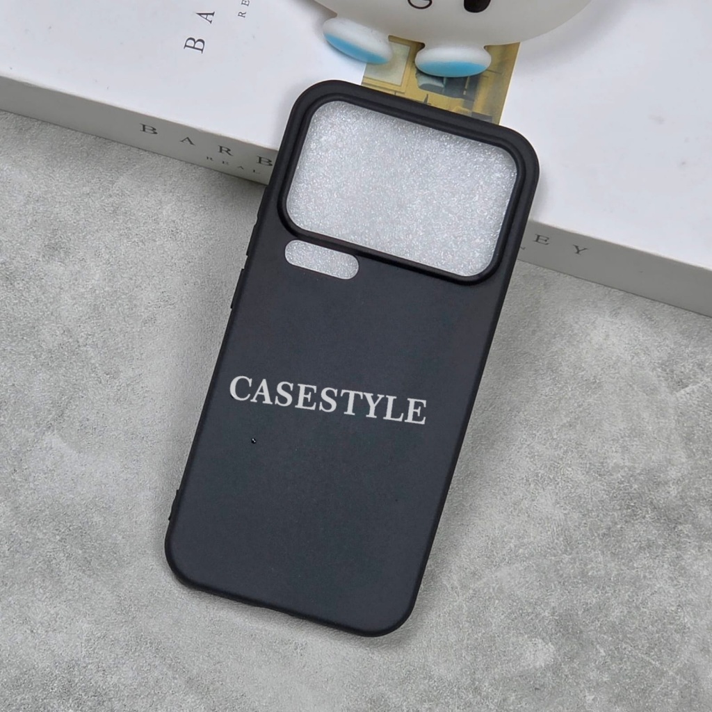Case Xiaomi 17 Xiaomi 17 Ultra Xiaomi 17 Pro Xiaomi 17 Pro Max Softcase Candy Macaron Square Black P