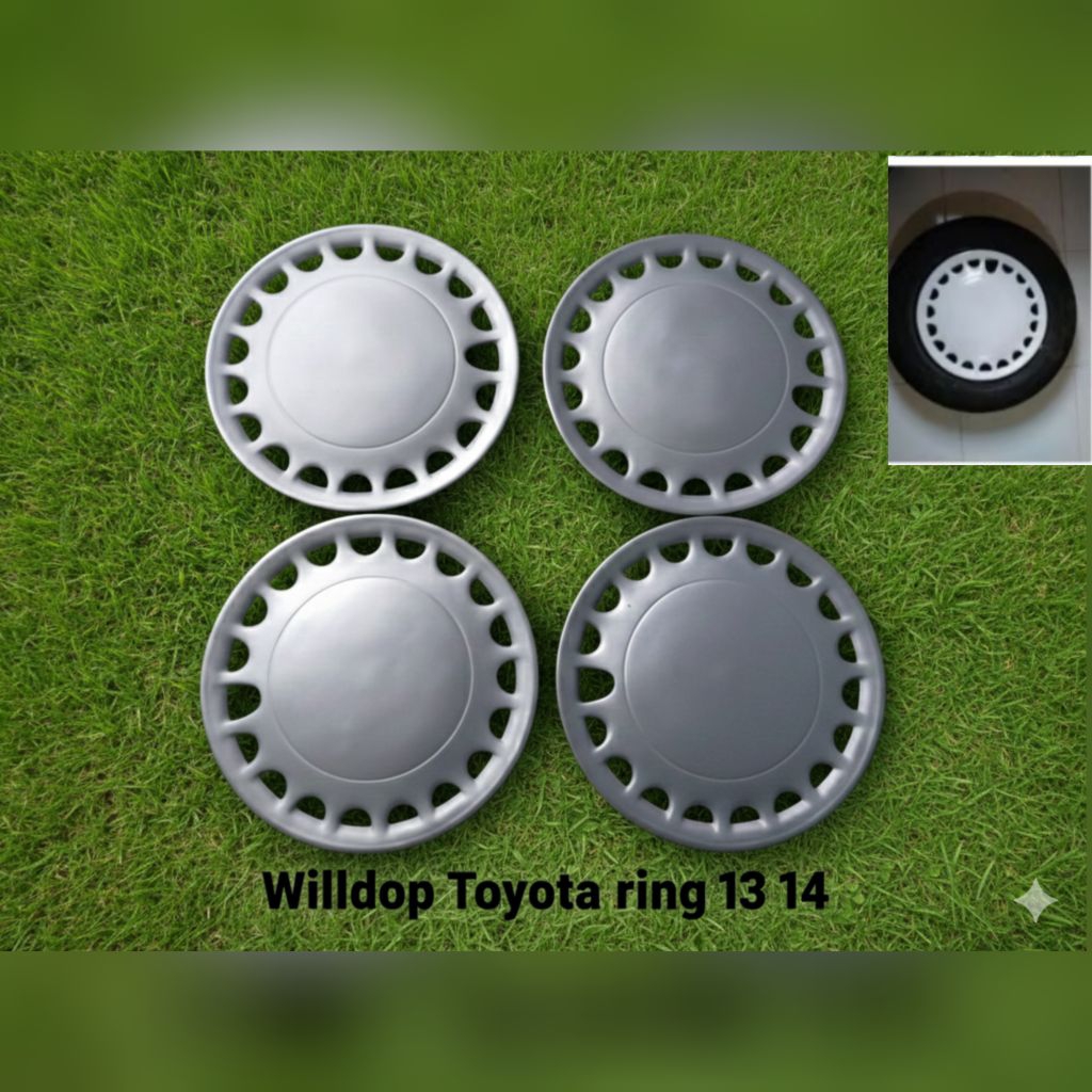 WILLDOP VELG KALENG R13 whell dop ring 13 new cery pic up l300 avanza dll