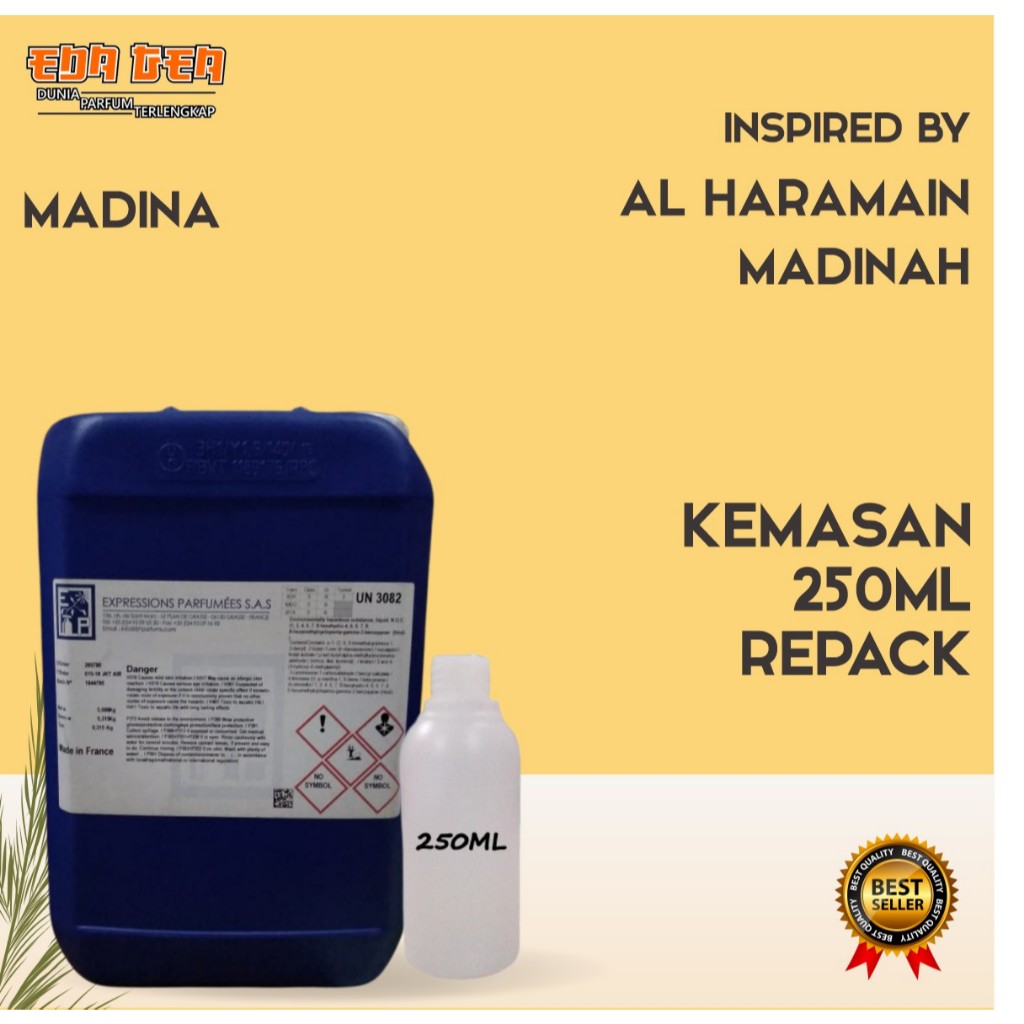 bibit parfum murni MADINA | AL HARAMAIN MADINAH EP 250ML