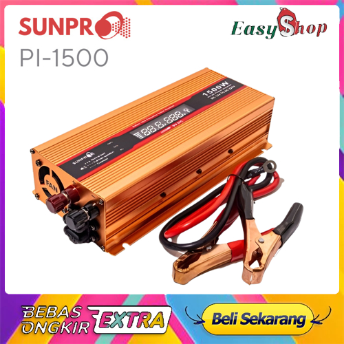 Power Inverter Sunpro 1500W PI-1500 Original 100 %l ll Power Inverter 1500W