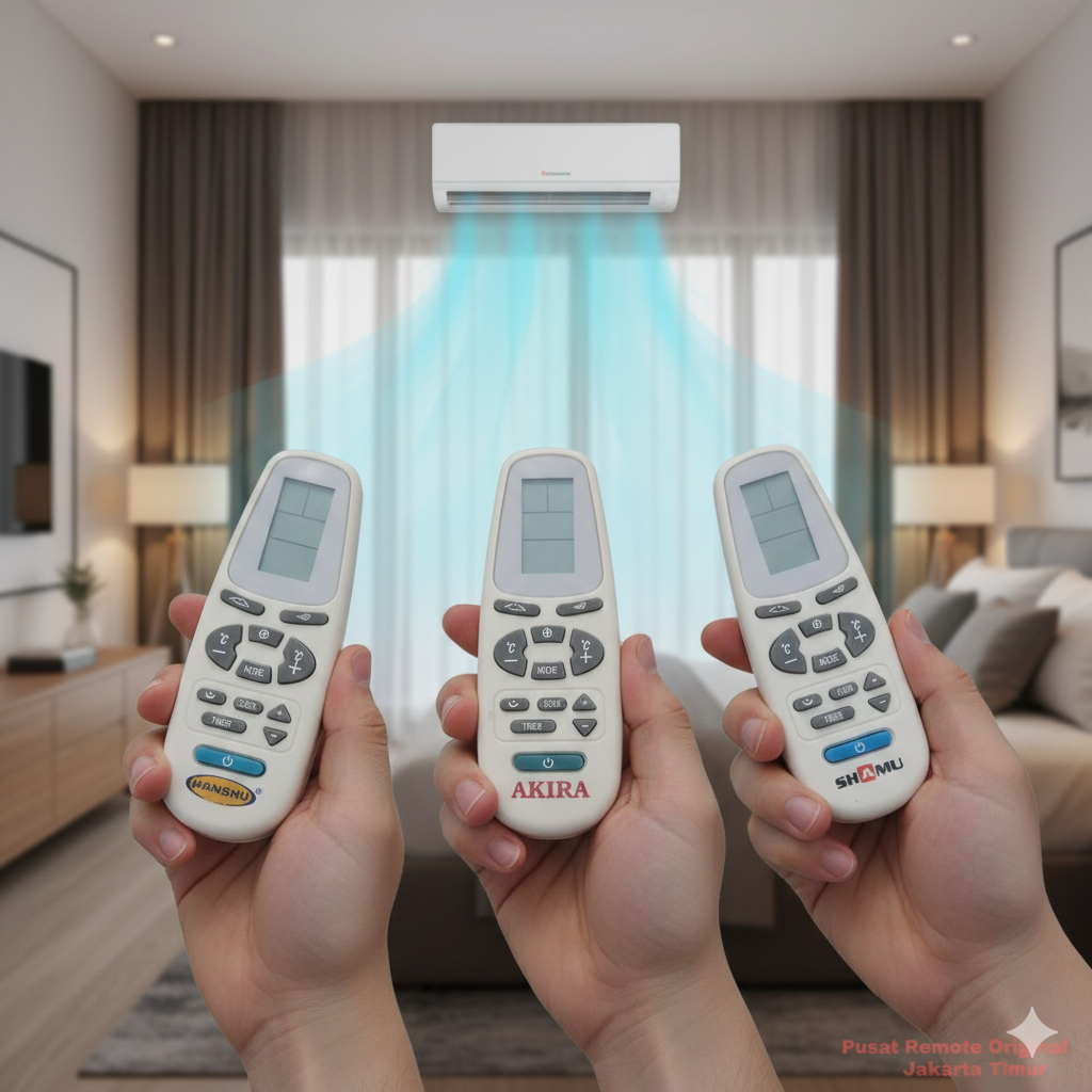 REMOTE REMOT AC HONSHU AKIRA SHAMU ORIGINAL ASLI