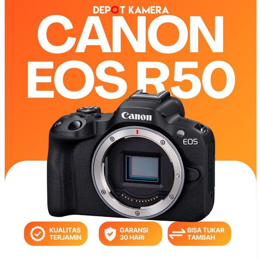( DEPOT KAMERA JKT ) SECOND - CANON EOS R50 BODY ONLY
