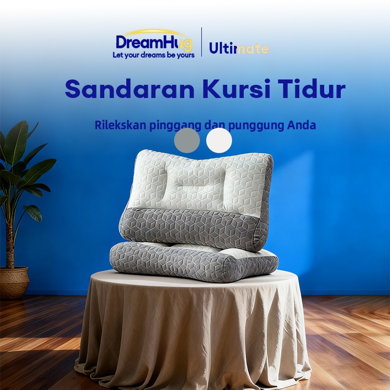 Bantal Traksi Leher Orthopedic Premium  Terapi Nyeri Leher Saraf Kejepit Sakit Punggung  Tidur Lebih