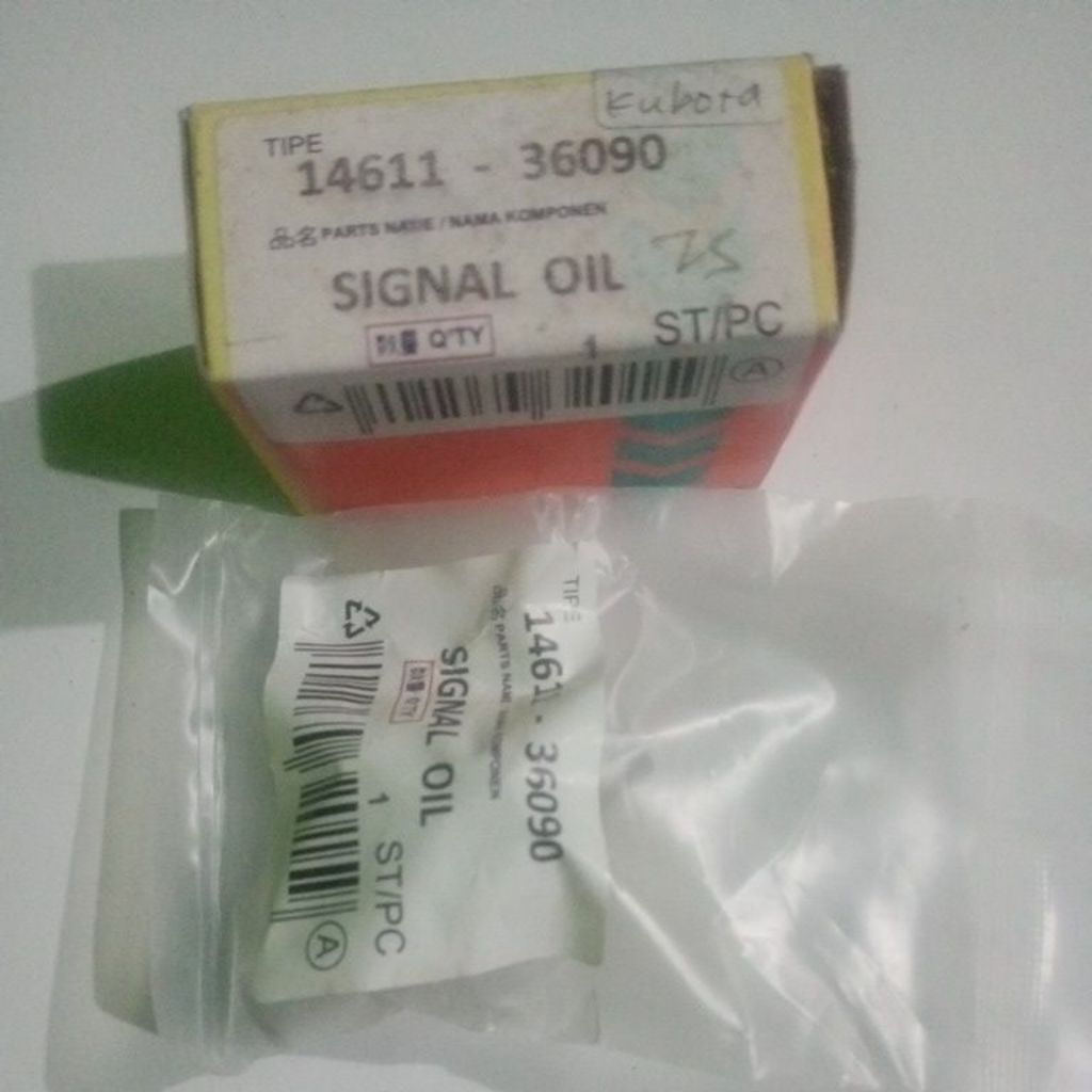 Signal oli/control oli mesin kubota RD85/65