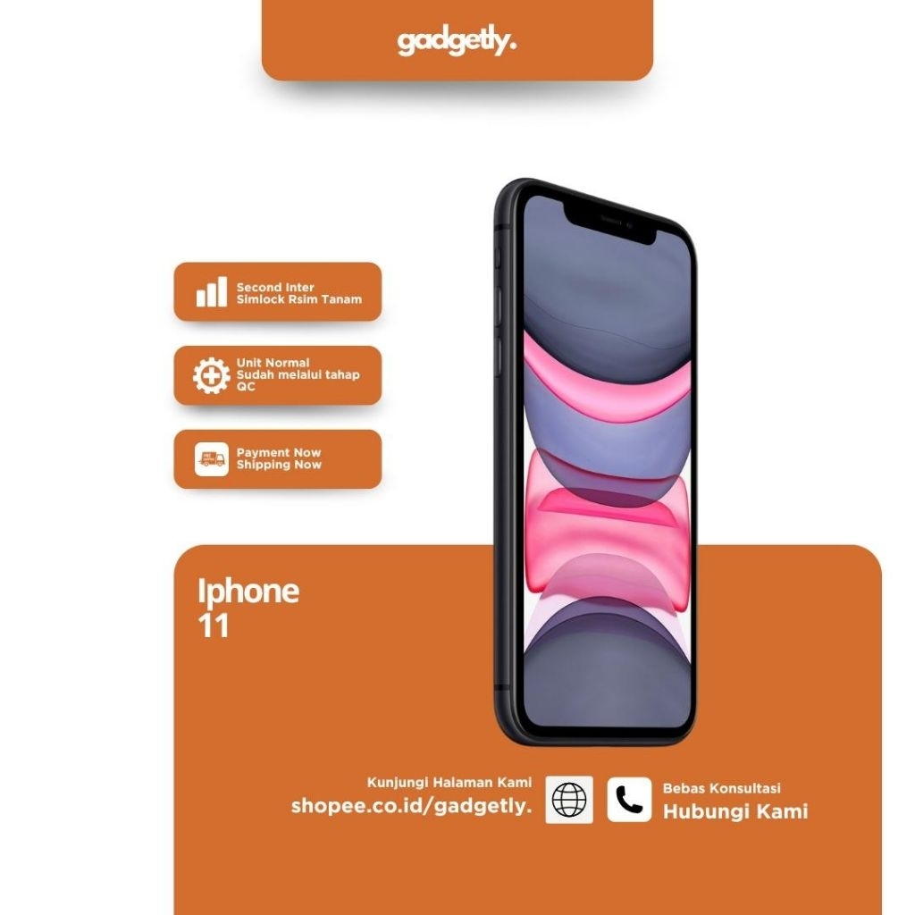 iP 11 Second Inter Original 64GB/128GB