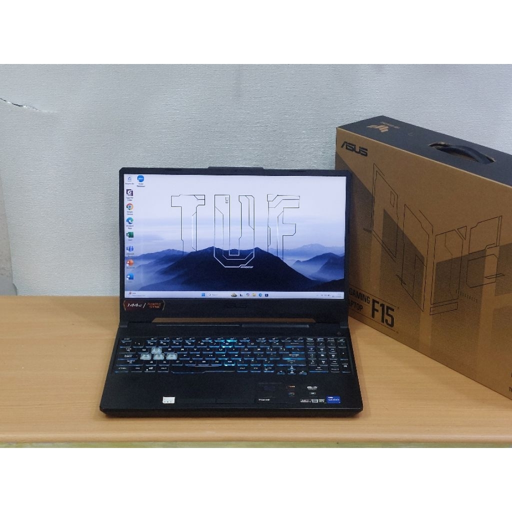 ASUS TUF F15 I5-11400H RAM 16GB SSD 512GB RTX3050