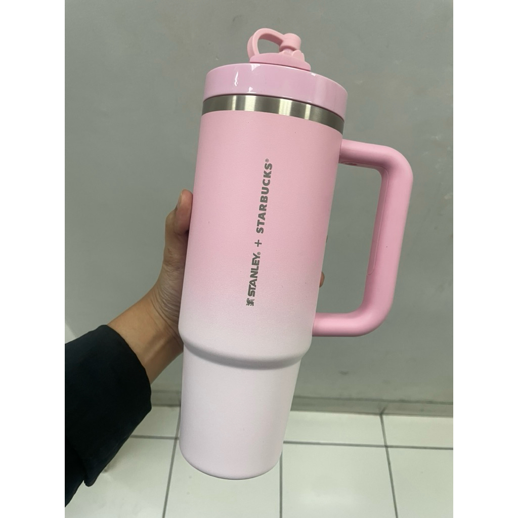 STANLEY + STARBUCKS PINK BLOSSOM 30oz ORIGINAL TUMBLER