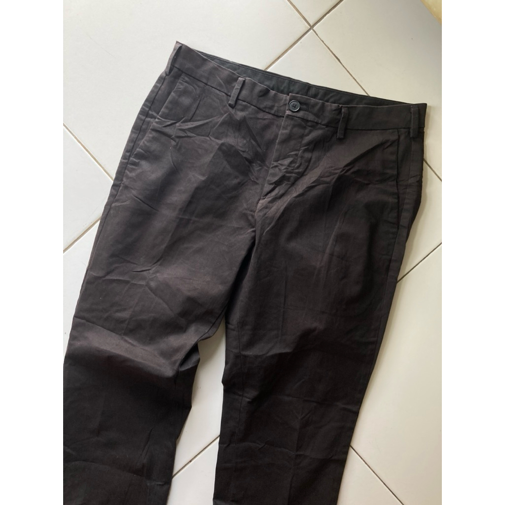 Celana Chinos Uniqlo Workpants Second Original