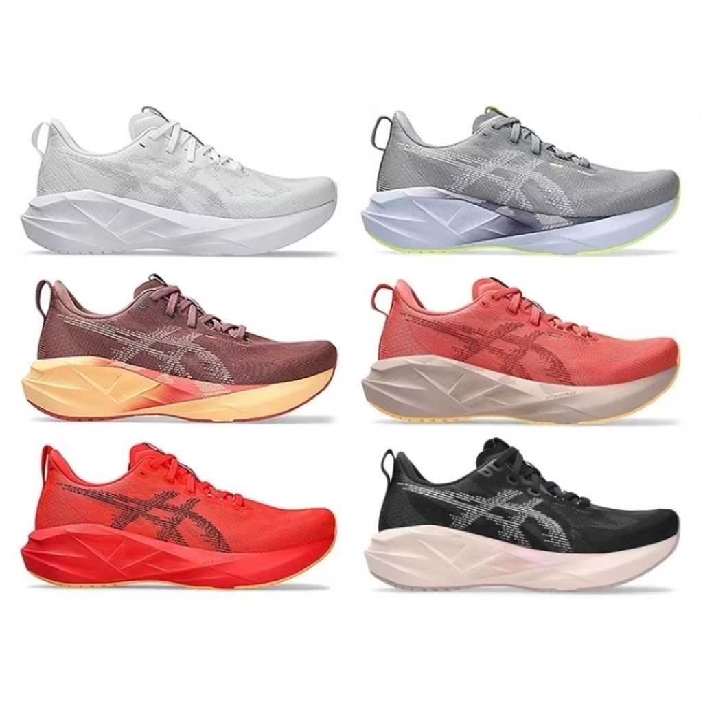 SEPATU RUNNING WANITA ASICS NOVABLAST 5 WOMAN 100% ORIGINAL FREE KAOS KAKI