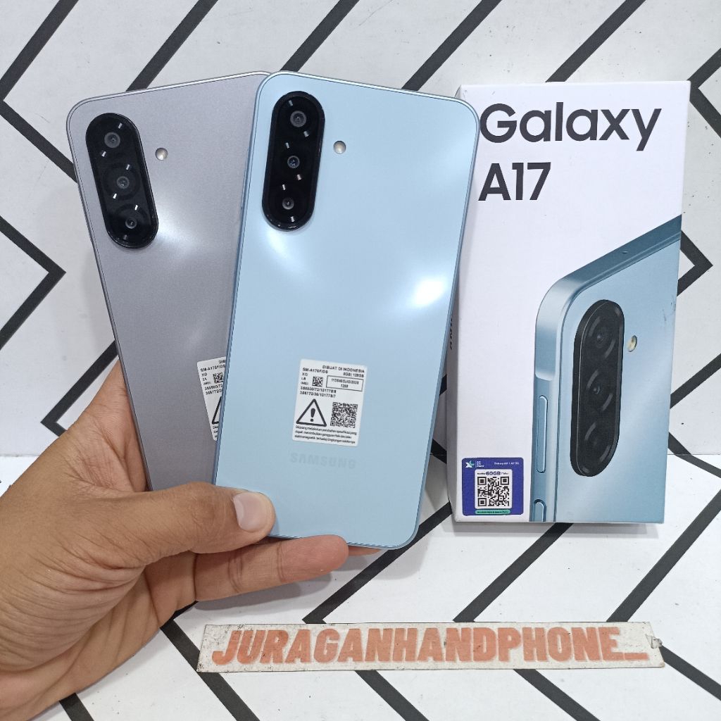 SAMSUNG A17 4G 8/128GB HP BEKAS SECOND FULLSET