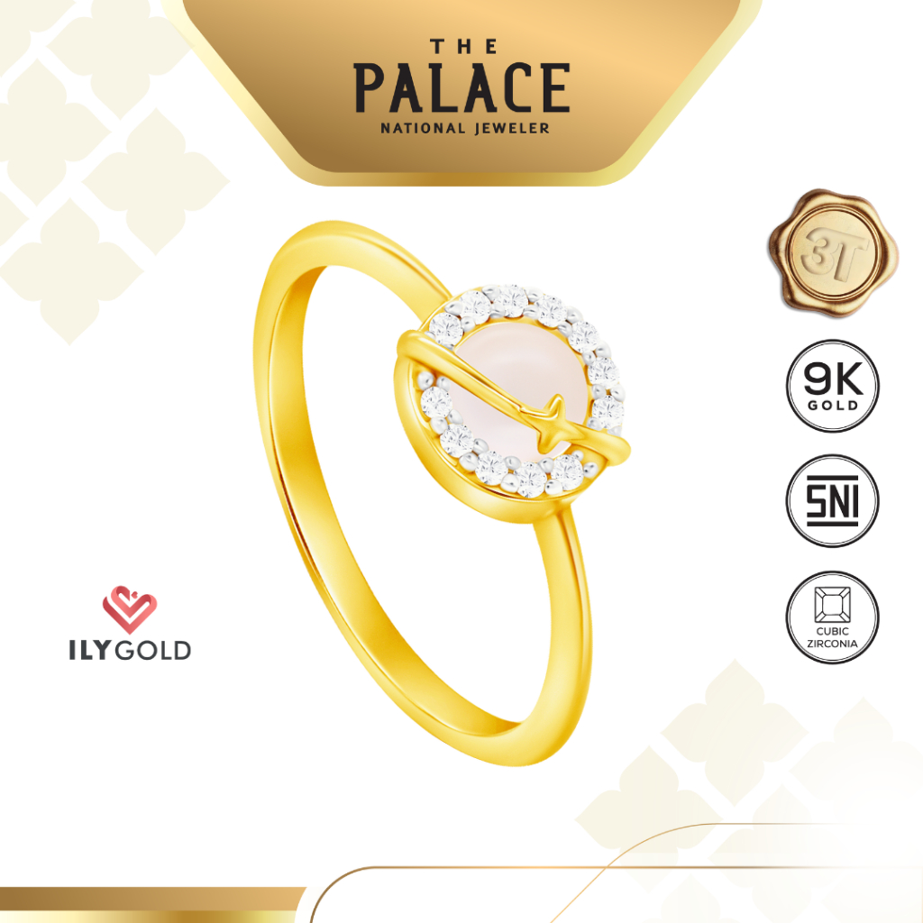 ILY GOLD Moonlight - Ladies Ring / Cincin