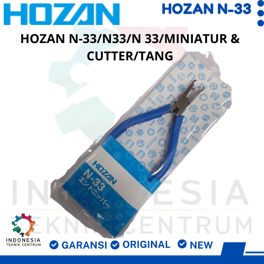 HOZAN N-33/N33/N 33/Miniatur & Cutter/Tang