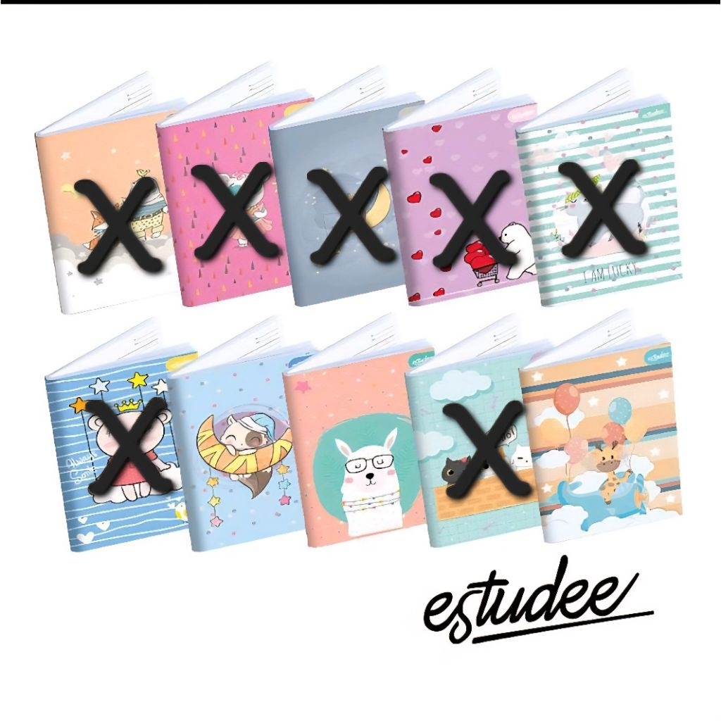 Buku Tulis Ohayo ala Korea Satuan lepas kemasan Ukuran B5 17,5 x 25 cm