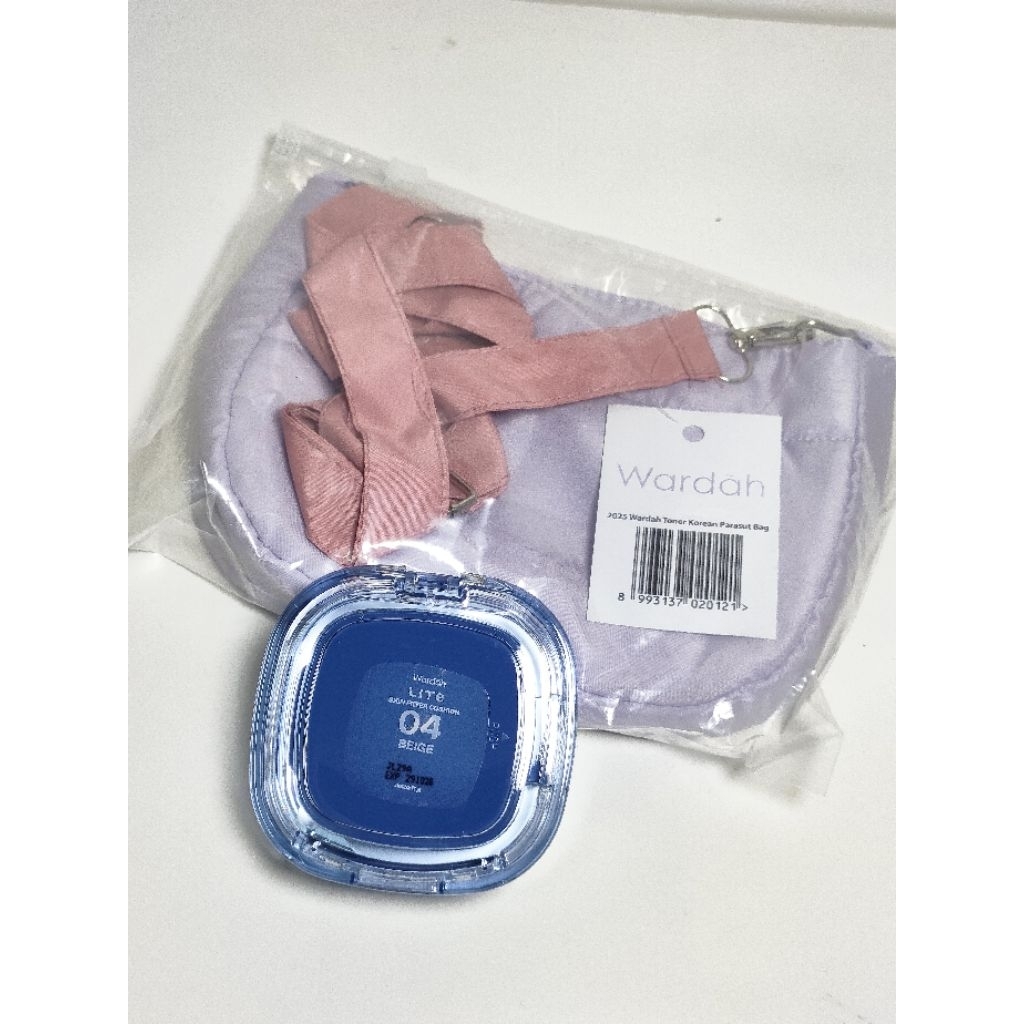 WARDAH LITE+ Skin Filter Cushion No 4 Beige free bag.