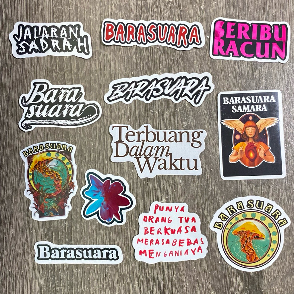 BARASUARA | COD Sticker Pack Barasuara Sticker Vinyl Barasuara