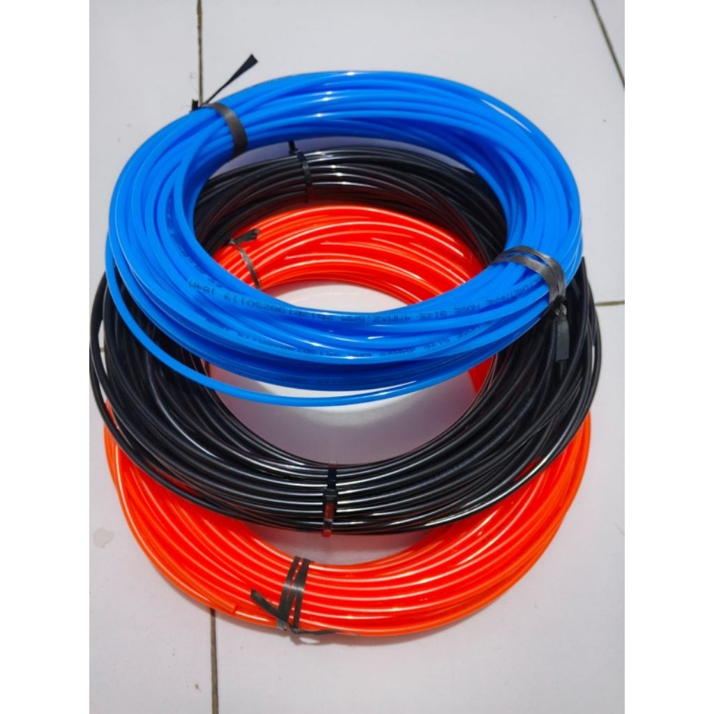 selang rok paser ikan 4mm& 6mm panjang 1 meter