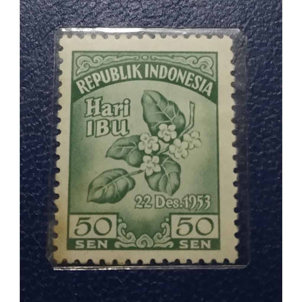 Prangko Lawas Set Lengkap/Singel Set Hari Ibu 1953