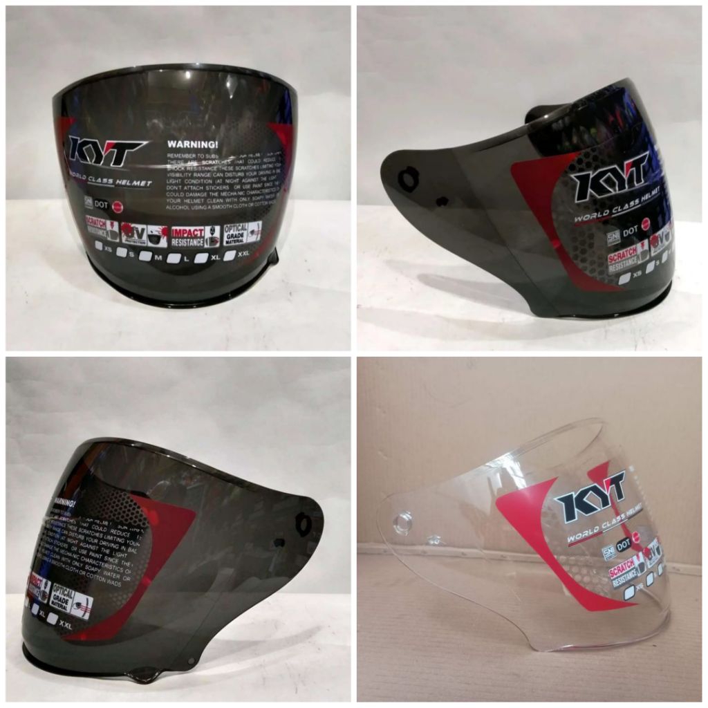 VISOR / KACA HELM ORIGINAL | KYT KYOTO / INK DYNAMIC | ORIGINAL KYT