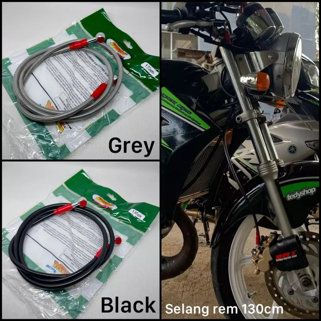 SELANG REM DEPAN MODEL TDR 130 CM KLX CRF KTM TIGER MEGAPRO RX KING WR 155 TIGER DLL