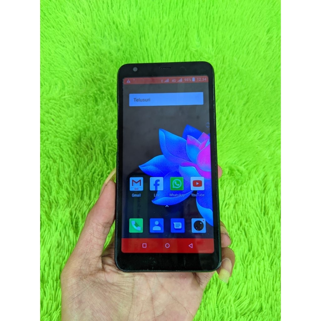 Handphone Evercoss M55B Dual Sim 4G LTE 1GB/16GB Android 8 Oreo