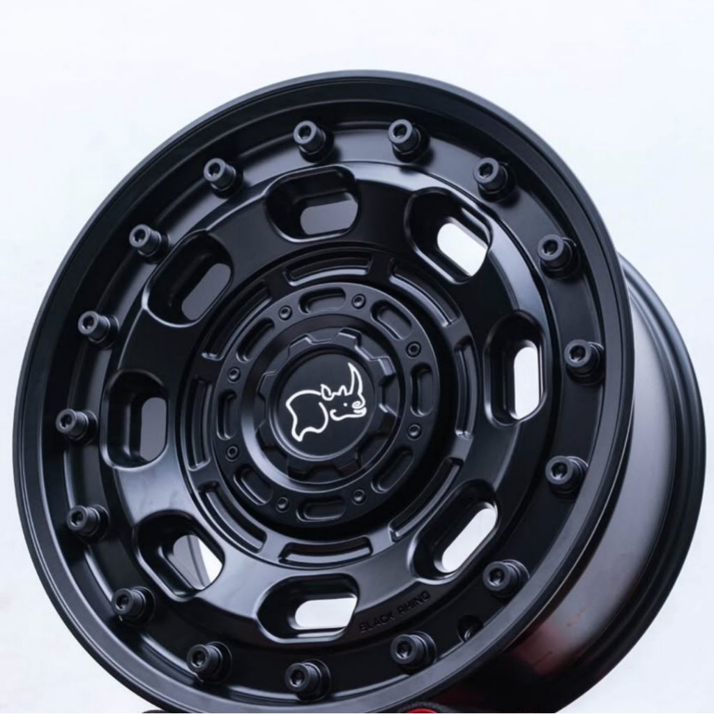 velg ring 18 ORIGINAL BLACK RHINO ATLAS velg mobil ring 18 pajero Hilux velg racing r18 velg mobil o