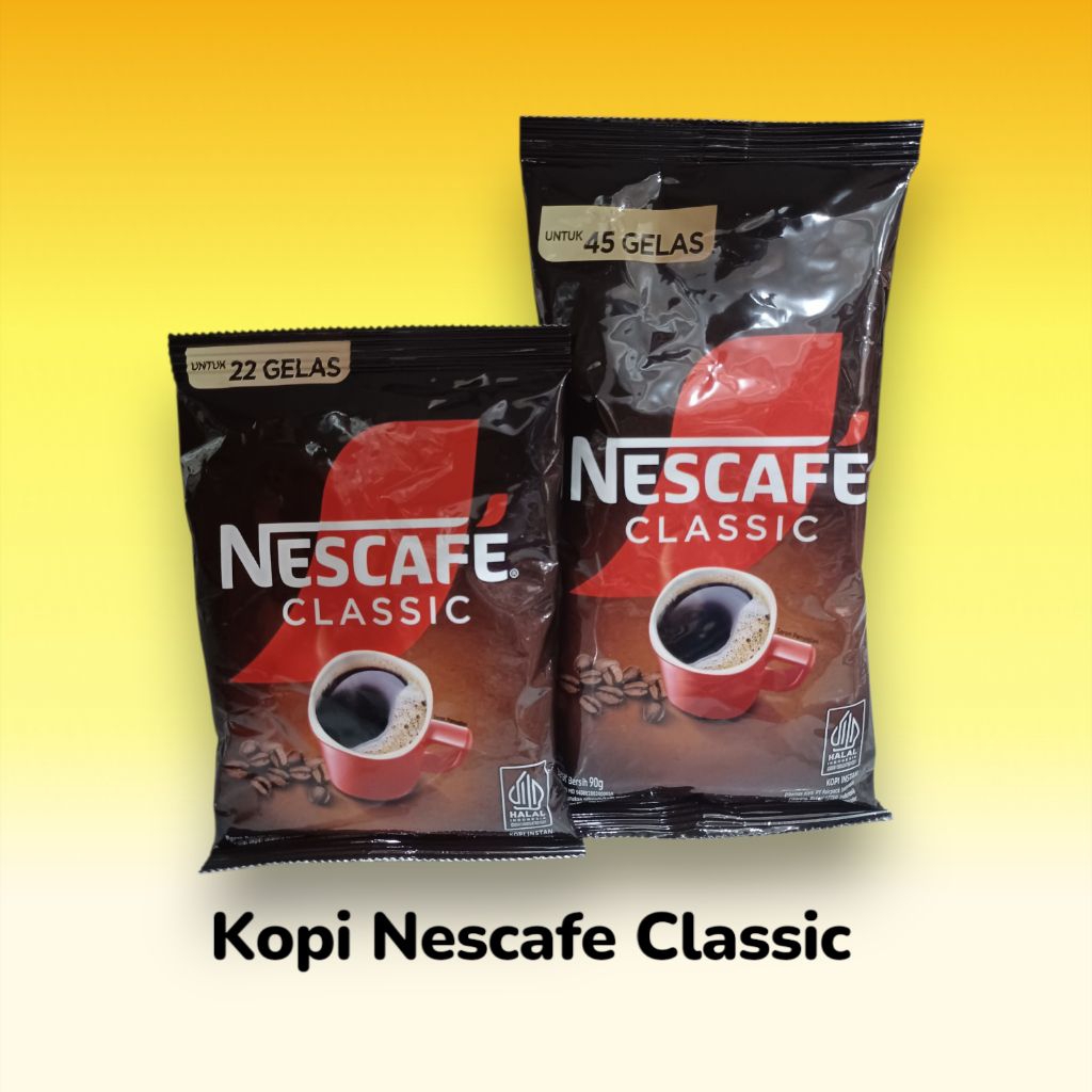 KOPI NESCAFE CLASSIC REFILL BAG