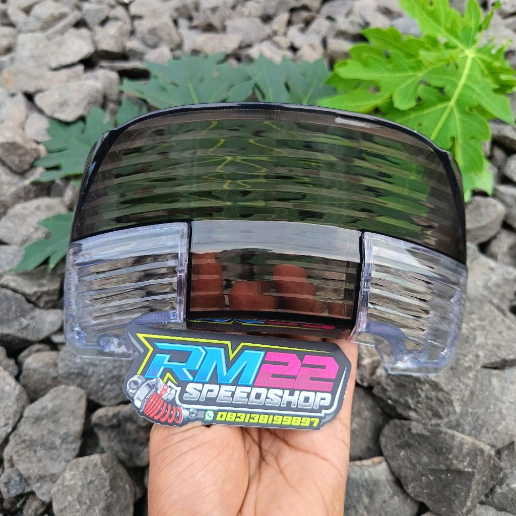 Mika stoplamp vega r lama  smoke mika lampu belakang Vega r lama