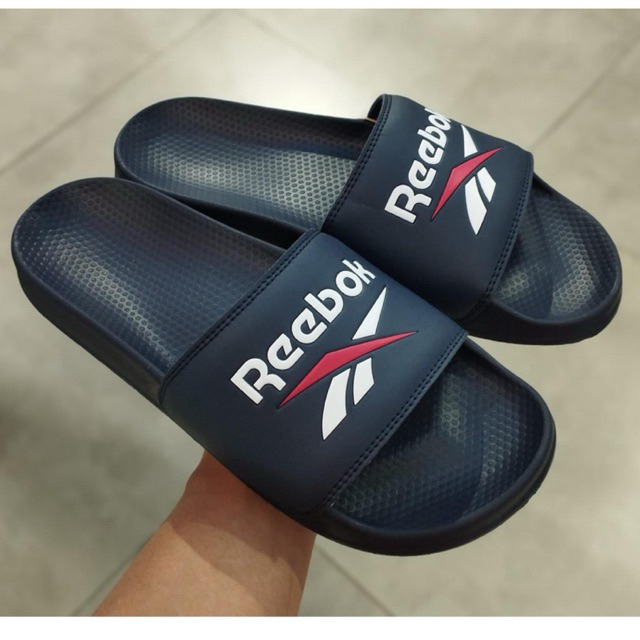 SANDAL REEBOK CLASSIC SLIDE SANDALS - NAVY